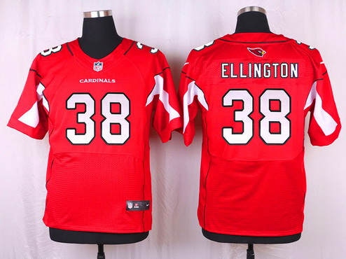 Men's Arizona Cardinals #38 Andre Ellington Red Team Color NFL Nike Elite Jersey