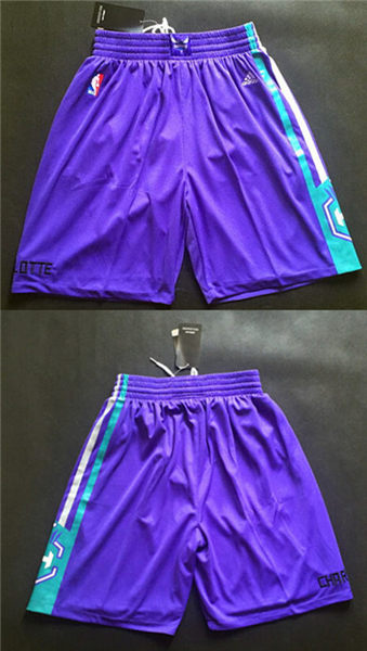 Men's Charlotte Hornets Purple Swingman Short