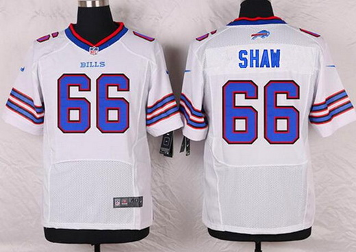 Men's Buffalo Bills #66 Billy Shaw White Retired Player NFL Nike Elite Jersey