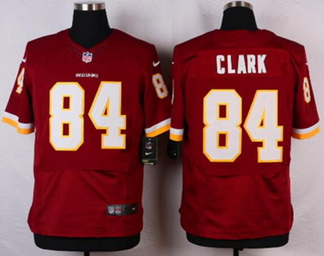 Men's Washington Redskins #84 Gary Clark Burgundy Red Retired Player NFL Nike Elite Jersey