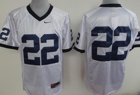 Men's Penn State Nittany Lions Retired Player #22 John Cappelletti College Football Throwback Jersey White Without name