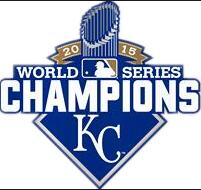 Kansas City Royals 2015 World Series Champions Patch