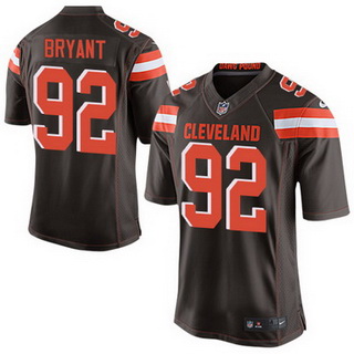 Men's Cleveland Browns #92 Desmond Bryant Brown Team Color 2015 NFL Nike Elite Jersey