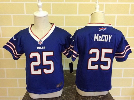Toddler Buffalo Bills #25 LeSean McCoy Royal Blue Team Color NFL Nike Jersey