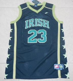 Mens St. Vincent-St. Mary High School #23 Lebron James Nike Black Soul Swingman Basketball Jersey