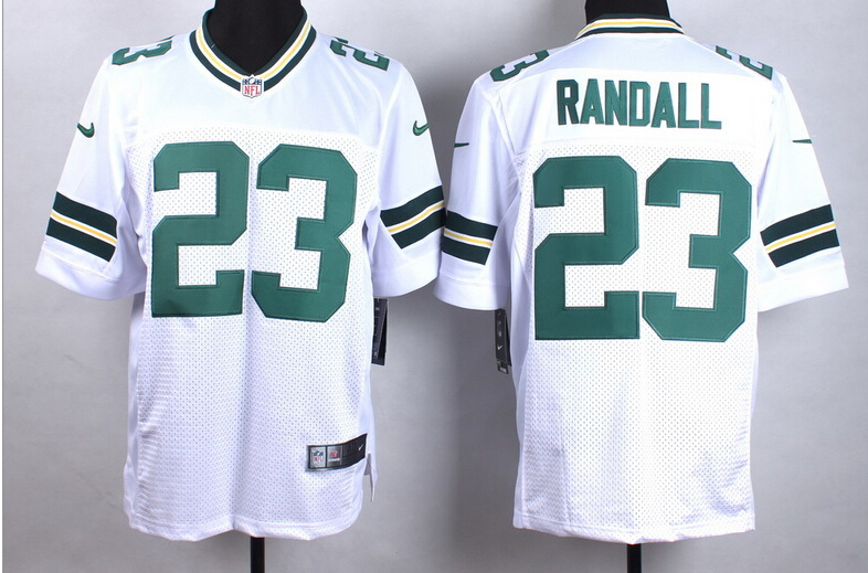 Green Bay Packers #23 Damarious Randall Road White Nike Elite Jersey