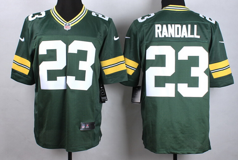 Green Bay Packers #23 Damarious Randall  Home Green Nike Elite Jersey