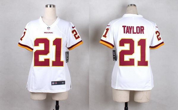 Youth Washington Redskins #21 Sean Taylor 2013 Nike White Game Jersey