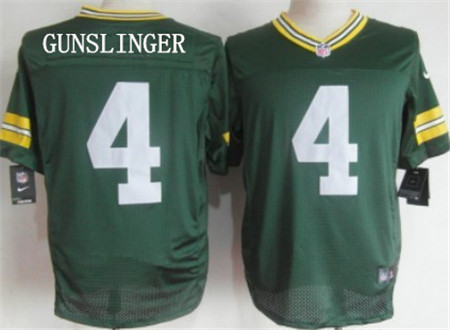 Men's Green Bay Packers #4 Brett Favre Nickname 