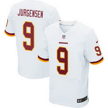 Men's Washington Redskins #9 Sonny Jurgensen White Road NFL Nike Elite Jersey