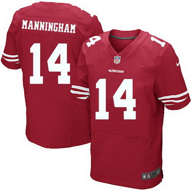 Men's San Francisco 49ers Retired Player #14 Y.A. Tittle Scarlet Red NFL Nike Elite Jersey