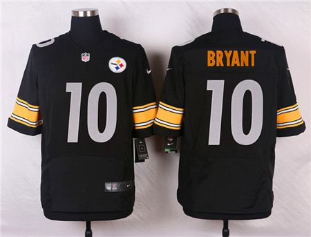 Men's Pittsburgh Steelers #10 Martavis Bryant Home Black Nike Elite Jersey