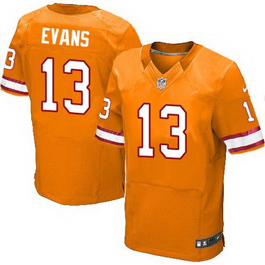 Men's Tampa Bay Buccaneers #13 Mike Evans Orange Alternate NFL Nike Elite Jersey