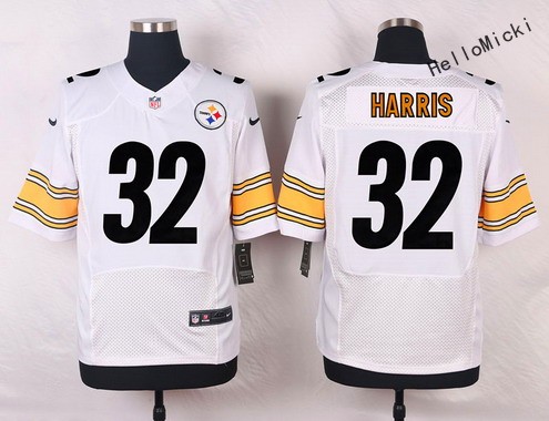 Men's Pittsburgh Steelers Retired Players #32 franco harris white  elite jersey