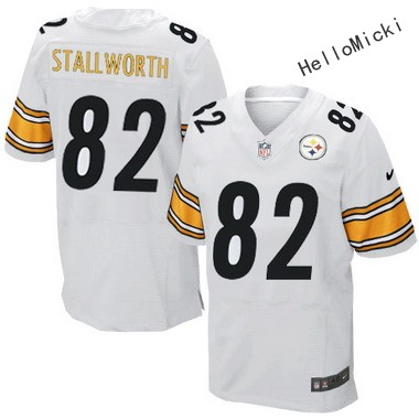 Men's Pittsburgh Steelers Retired Players #82 john stallworth white elite jersey