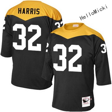 Men's pittsburgh steelers #32 franco harris Black Throwback VINTAGE 1967 Football jersey