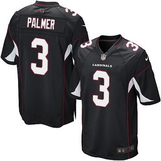 Youth Arizona Cardinals #3 Carson Palmer Black Alternate NFL Nike Game Jersey
