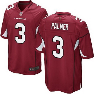 Youth Arizona Cardinals #3 Carson Palmer Red Team Color NFL Nike Game Jersey