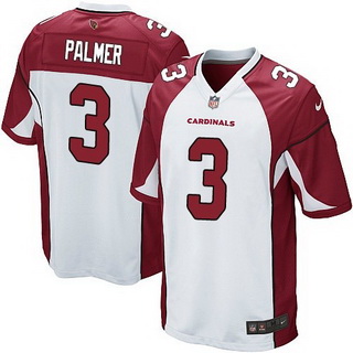 Youth Arizona Cardinals #3 Carson Palmer White Road NFL Nike Game Jersey