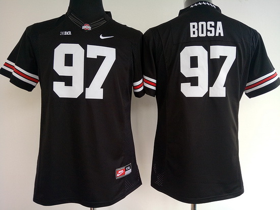 Women's Ohio State Buckeyes #97 Joey Bosa Black Limited College Football Nike NCAA Jersey