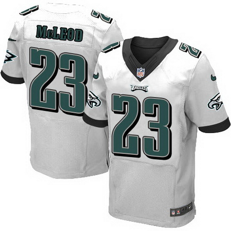 Men's Philadelphia Eagles #23 Rodney McLeod NEW White Road Nike Elite Jersey