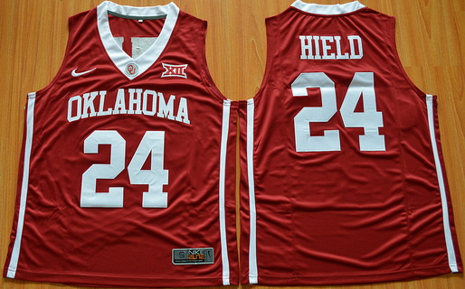 Men's Oklahoma Sooners #24 Buddy Hield Stitched Nike White College basketball Jersey