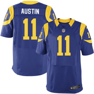 Men's Los Angeles Rams #11 Tavon Austin Royal Blue Alternate NFL Nike Elite Jersey