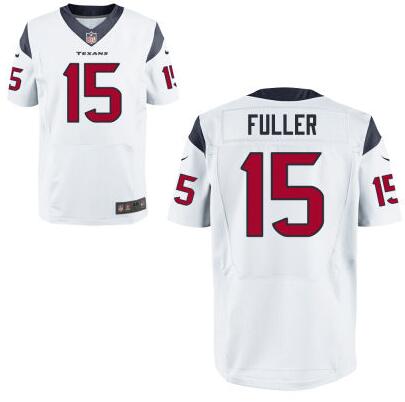 Men's Houston Texans #15 Will Fuller Nike White Elite 2016 Draft Pick Jersey