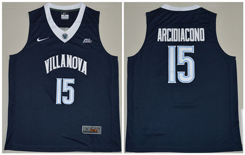 Men's Villanova Wildcats #15 Ryan Arcidiacono 2012-16 Nike Navy College Basketball Stitched NCAA Jersey