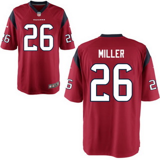 Youth Houston Texans #26 Lamar Miller Red Alternate NFL Nike Game Jersey