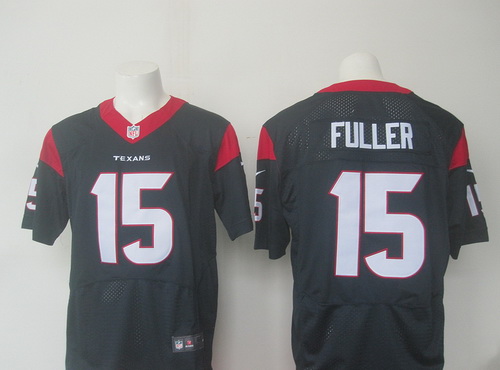Men's Houston Texans #15 Will Fuller Navy Blue Team Color NFL Nike Elite Jersey