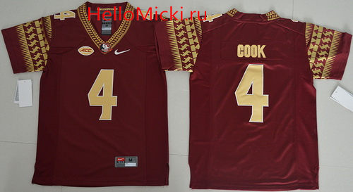 Youth Florida State Seminoles #4 Dalvin Cook Red College Football Nike Jersey