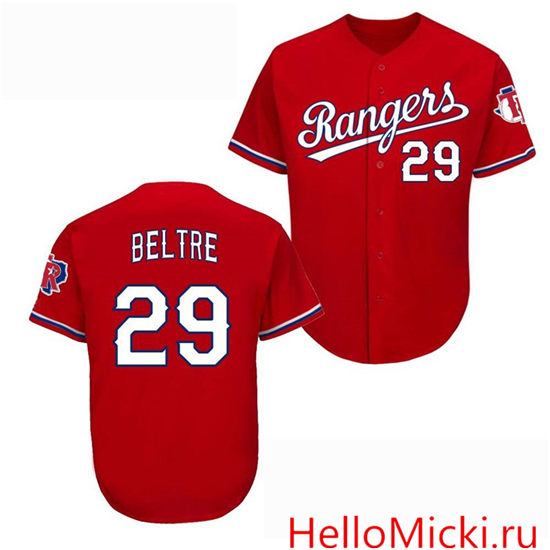 Men's Texas Rangers #29 Adrian Beltre Red Stitched MLB 1986 Majestic Cool Base Cooperstown Collection Player Jersey