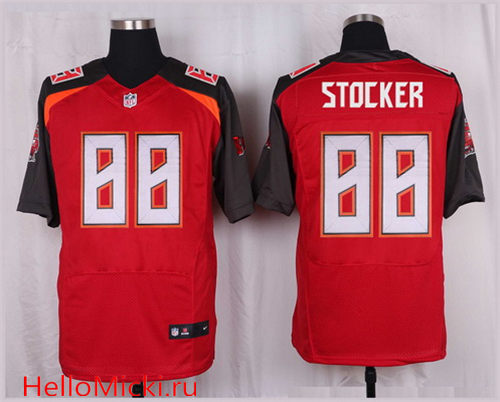 Men's Tampa Bay Buccaneers #88 Luke Stocker Red Team Color Nike Elite Jersey