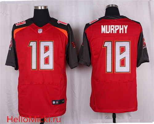 Men's Tampa Bay Buccaneers #18 Louis Murphy Red Team Color Nike Elite Jersey