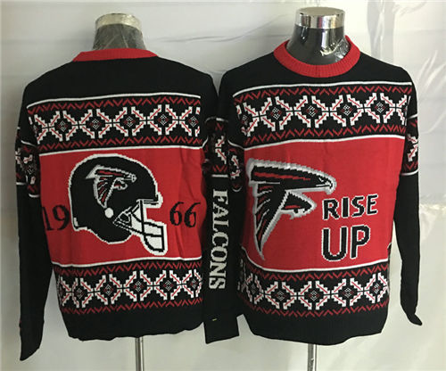 Men's Atlanta Falcons Crew Neck Football Ugly Sweater