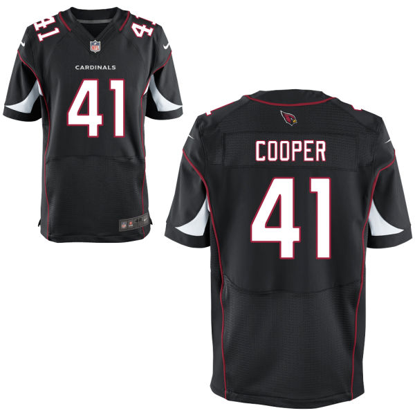 Men's Arizona Cardinals #41 Marcus Cooper Nike Black Player Elite Jersey