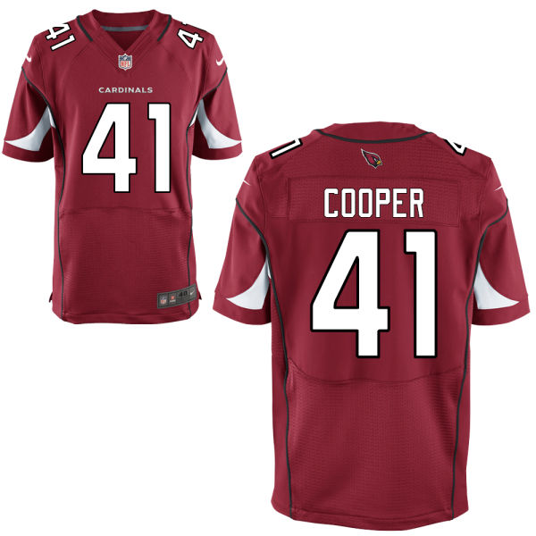 Men's Arizona Cardinals #41 Marcus Cooper Nike Red Player Elite Jersey