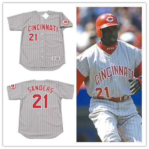 deion sanders cincinnati reds jersey