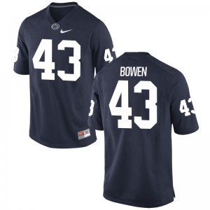 Men's Nike #43 Replica Navy Manny Bowen Penn State Nittany Lions Alumni Football Jersey