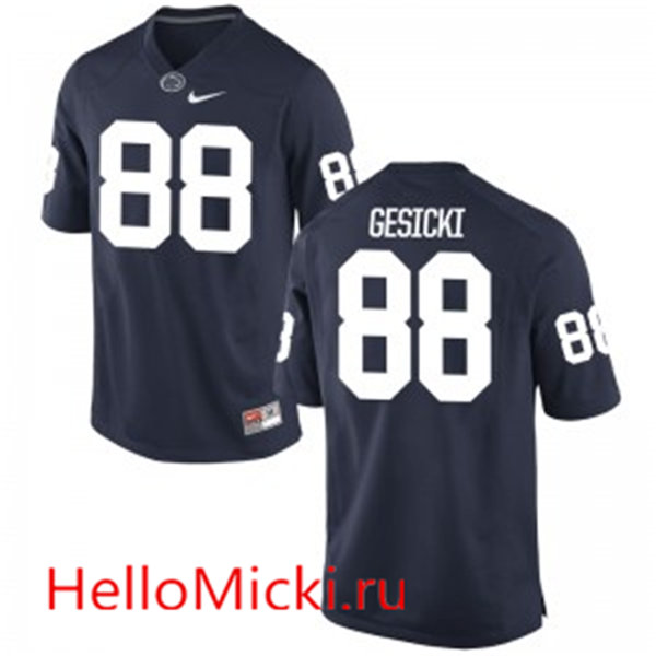 Men's Nike #88 Replica Navy Mike Gesicki Penn State Nittany Lions Alumni Football Jersey