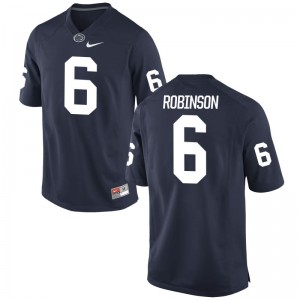 Men's Nike #6 Replica Navy Andre Robinson Penn State Nittany Lions Alumni Football Jersey