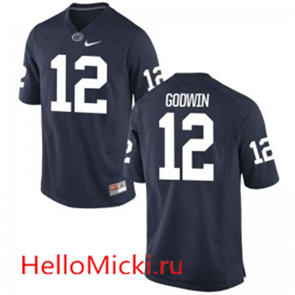 Men's Nike #12 Replica Navy Chris Godwin Penn State Nittany Lions Alumni Football Jersey