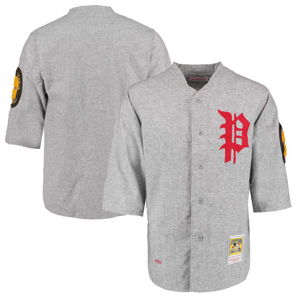 Men's 1925 Philadelphia Phillies Mitchell & Ness Gray Authentic Throwback Jersey