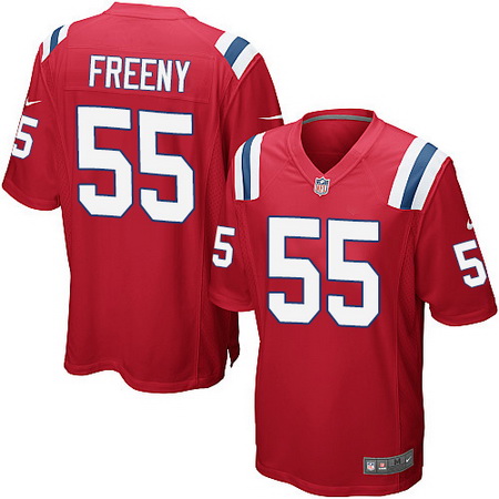 Youth New England Patriots #55 Jonathan Freeny Red Alternate Stitched NFL Nike Game Jersey