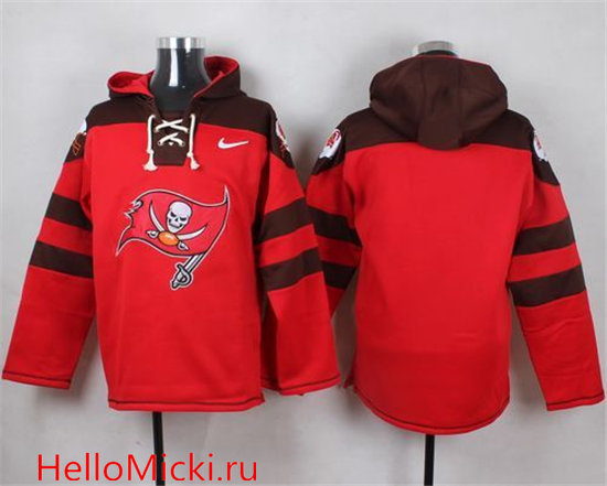 Nike Buccaneers Blank Red Hooded Jersey