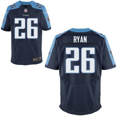 Men's Tennessee Titans #26 Logan Ryan Navy Blue Alternate Stitched NFL Nike Elite Jersey
