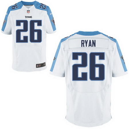Men's Tennessee Titans #26 Logan Ryan White Road Stitched NFL Nike Elite Jersey