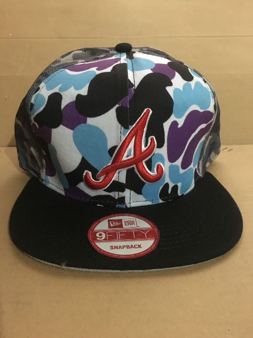 MLB Atlanta Braves embroidered Snapback Caps GS 10-29 (1)