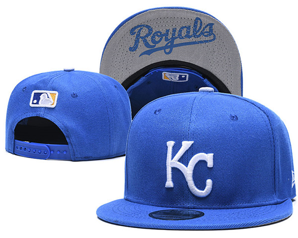 Kansas City Royals Royal stitched Snapback Caps GS 10-29